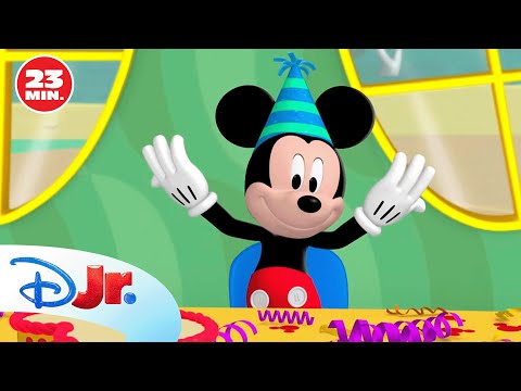 LA CASA DE MICKEY MOUSE: El Mickey-Día más feliz de Mickey 🎂 | EPISODIO COMPLETO | @DisneyJuniorES