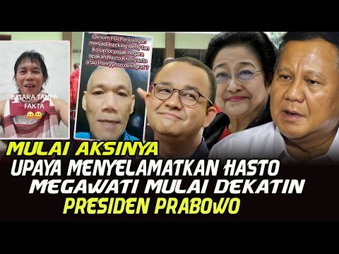 KPK Siap Tangkap Hasto Bu Mega Mulai Dekatin Prabowo Upaya Untuk Menyelamatkan Si Hasto