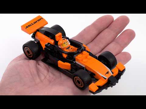 LEGO City F1 Driver & McLaren Race Car review! 60442 #NotSponsored