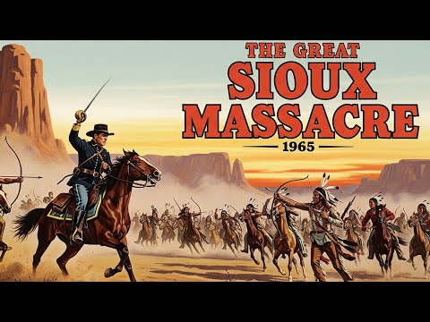 The Great Sioux Massacre (1965) | Sioux Warriors Vs. U.S. Army