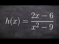 Asymptotes and Discontinuities in Functions