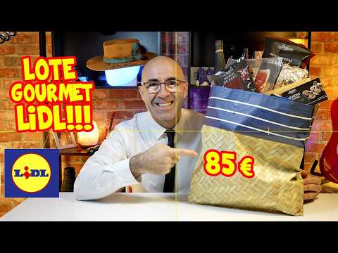 Probando un LOTE GOURMET del LIDL 😯 85 |EUROS | valieron la pena???