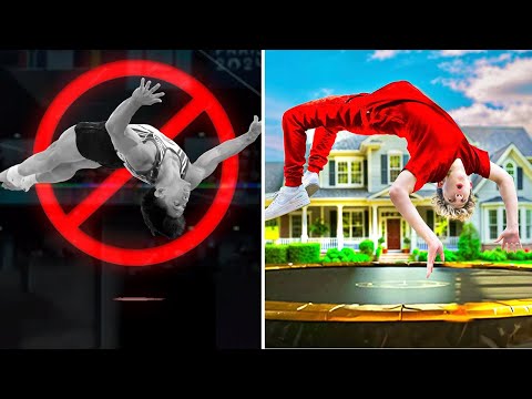 I Tried The Most Banned Gymnastics Skills