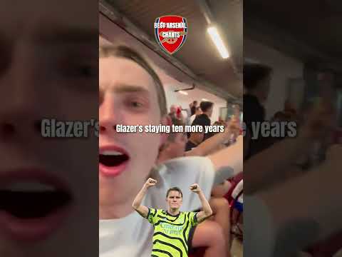 🎶Old Trafford is falling down🎶🤣 *NEW*Arsenal Chant|Man United 0-1 Arsenal #premierleague #arsenal