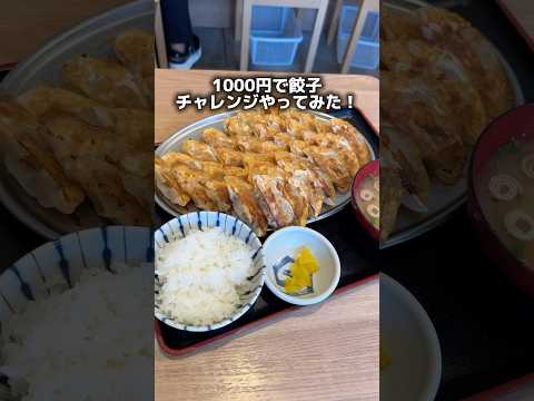 福岡　中洲【餃子のたっちゃん】1,000円餃子チャレンジ！