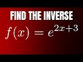 Finding Inverses of Exponential Functions