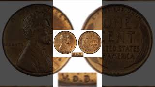 #El centavo 1909s V.D.B.  # lincoln penny # mas buscado # y valioso#precio