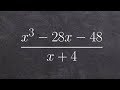 Dividing Polynomials: Long Division Techniques