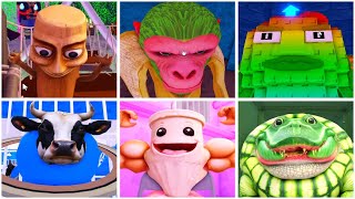 What if I BECOME TUNG TUNG SAHUR, BANANINI, RAINBOW ODIN, LA VACCA SATURNO in Barry’s PRISON RUN!