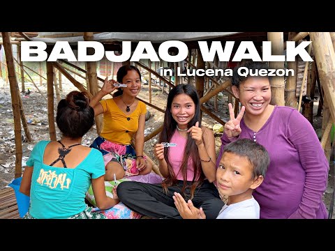 Hidden Badjao Village Walkthrough in Lucena Quezon Philippines [4K]