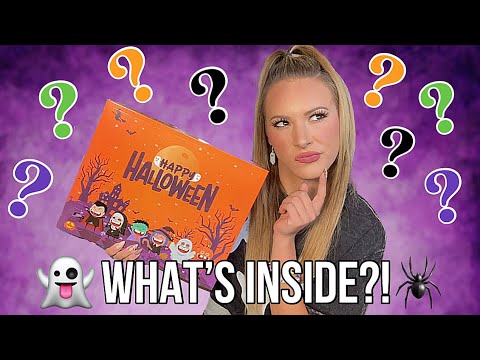 OPENING EVERY WINDOW TO MY HALLOWEEN ADVENT CALENDAR 😱📆🎃👻