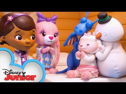 Doc McStuffins: The Doc and Bella are In! | Ep 4 | NEW SHORTS | Lambie Gets a Crease | @disneyjunior