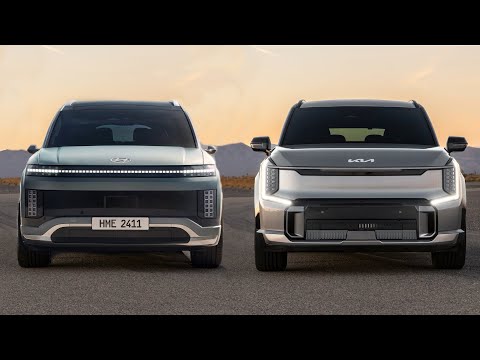 2026 Hyundai IONIQ 9 vs Kia EV9 ⚡ Design Comparison