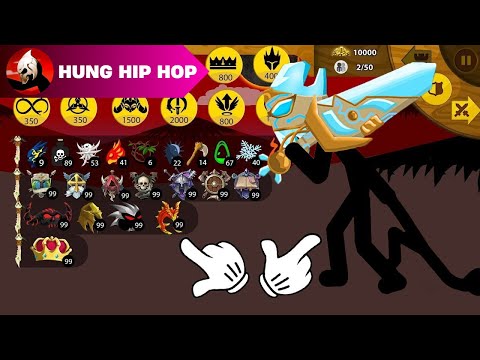 UNLOCK INSANE VOLTAIC SUPER BOSS MAX SKILL - STICK WAR LEGACY - HUNG HIP HOP