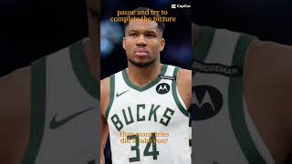 Complete the Famous Basketball player #nba #milwaukeebucks