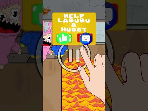 Poppy Play Time Chapter 5 : Labubu and Huggy Wuggy run away from Granny