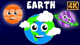 Monkey Rhymes - Viaja por el Espacio! + Aprende el Sistema Solar y Rima Educativa Infantil