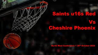 Saints u16s Reds Vs Cheshire Phoenix National Conference 1 26_10_24