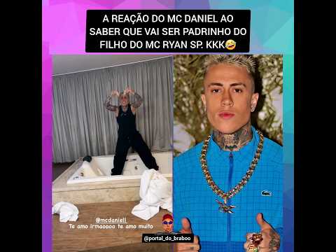 MC DANIEL VAI SER PADRINHO DO F!LH@ DO MC RYAN SP. KKK #funk #mcdaniel