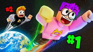 Reaching MAX HEIGHT In ROBLOX FLY TO SPACE!