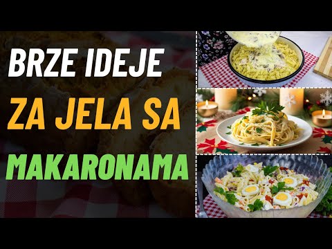 Kako spremiti makarone? Ideje za jela sa makaronama