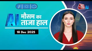 AI Daily Weather Forecast- Latest Weather Update  | India Weather | AI Anchor Sana |