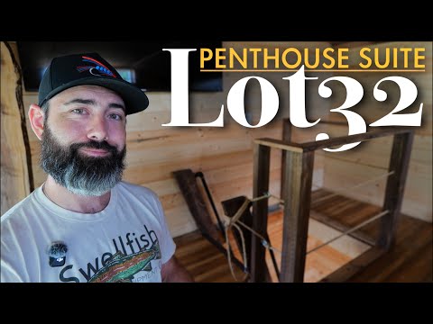 The Ladder-Stairway to Heaven.  DIY Build, Half Ladder Half Stairs.  Off Grid Tiny Home. Lot32