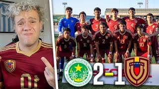 Reaccion a 🇻🇪 VENEZUELA vs MAURITANIA 🏆 COTIF 2025