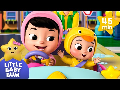 Wheels on the Car | Little Baby Bum | 🚌Wheels on the BUS Songs! | 🚌Nursery Rhymes for Kids