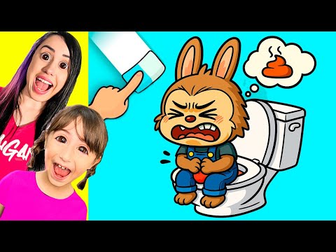 OS LABUBUS PRECISAM de AJUDA! TESTEI os MELHORES JOGOS de LABUBU com a MINHA MÃE! Filha Também Joga