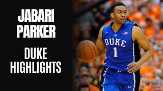 Jabari Parker Official Duke Blue Devils Highlights