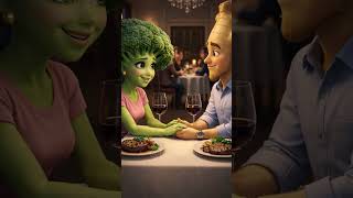 Her worst secret became his favorite 🥰🌿 #drama #animation #aishorts #fruitstory #catshorts