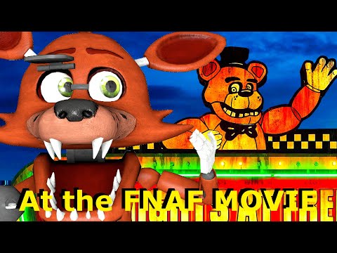 Baby Foxy reacts to the Five Nights at Freddy's Movie - [FNAF SFM] Animation