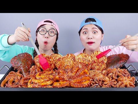 Món ăn cay Hải sản Đun sôi Nấu ăn Mukbang DONA