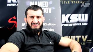 Mamed Chalidow przed KSW 52: Dopiero porażki nauczyły mnie, jak trzeba się bić