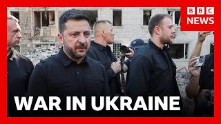 YouTube video thumbnail: Ukraine's Zelensky to Press NATO for Air Defence Systems After Intense Russian Strikes