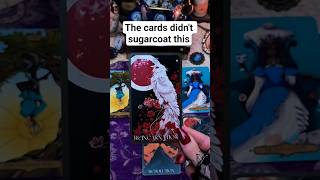 The cards didn't sugarcoat this #tarot #tarotreading #cardoftheweek