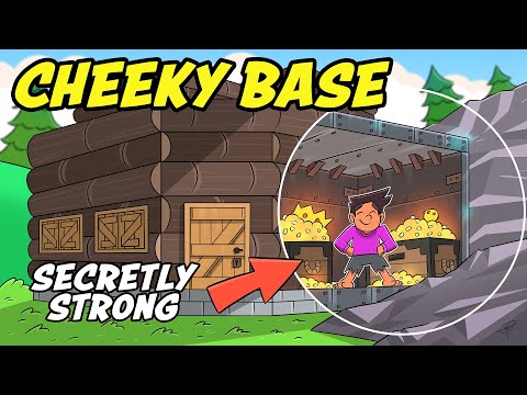 I Built THE CHEEKIEST MOST UNRAIDABLE BASE in Rust