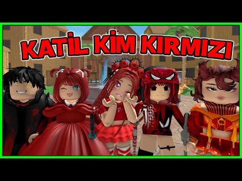 TEK RENK KIRMIZI KAPIŞMA ❤️ MURDER MYSTERY 2 | KÜBRA NİSA