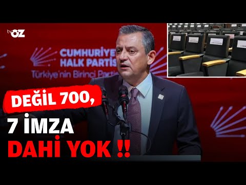 DEĞİL 700, 7 İMZA DAHİ YOK !!