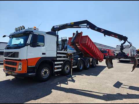 Volvo FM400 10X4R FAL18.0 RADD-A8 SlaapCab Euro5  - HMF 1643 Z2 + 30T VDL HaakArm - NL Truck | Vrachtwagens | Haakarmsysteem
