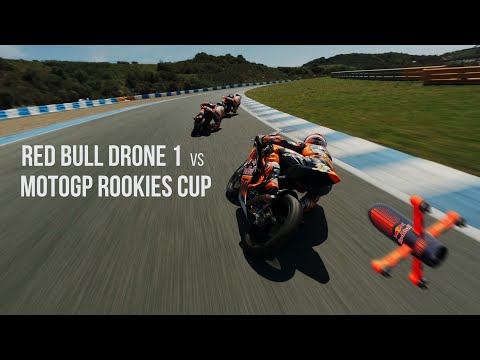 MotoGP Rookie Cup - Full Lap Battle at Jerez | Red Bull Drone 1