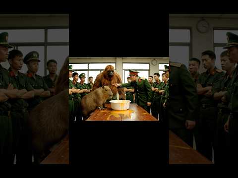 Capy phát hiện ra nguy hiểm nhưng bị Bigfoot và mọi người hiểu nhầm #capybara #bigfootphieuluuky