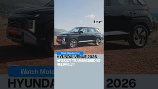 Hyundai Venue 2026 comprehensive first drive review on #MotorIncFirst