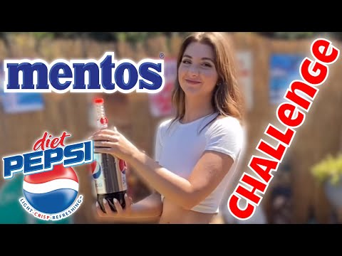 Pepsi and mentos challenge