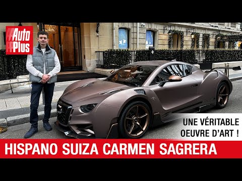 Hispano Suiza Carmen Sagrera : une œuvre d'art électrique de plus de 1 000 ch !