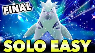 FINAL 7 Star TYRANITAR Raid – Best SOLO Build (Scarlet & Violet)
