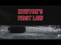 Exploring Newton's First Law in NHL Hockey