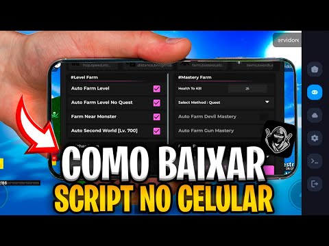 COMO BAIXAR SCRIPT NO BLOX FRUITS (CELULAR/MOBILE e PC) PASSO A PASSO EM 2024 (DELTA,FLUXUS,ARCEUSX)