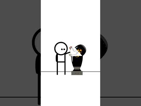 Take A Chicken And Place It In A Nuke 😦 ( Animation Meme ) #safegrilling #howtobbqright #bbqsauce